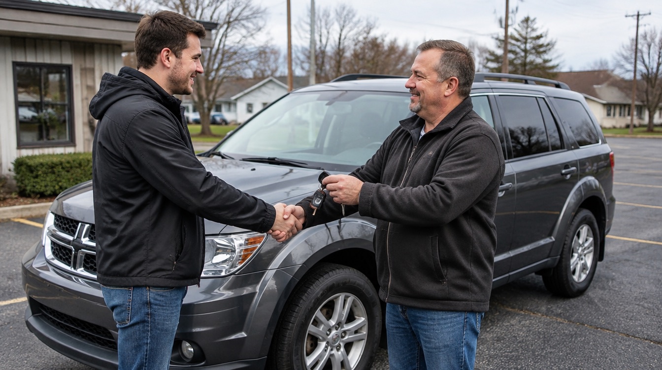 Dodge Journey available for rideshare rental